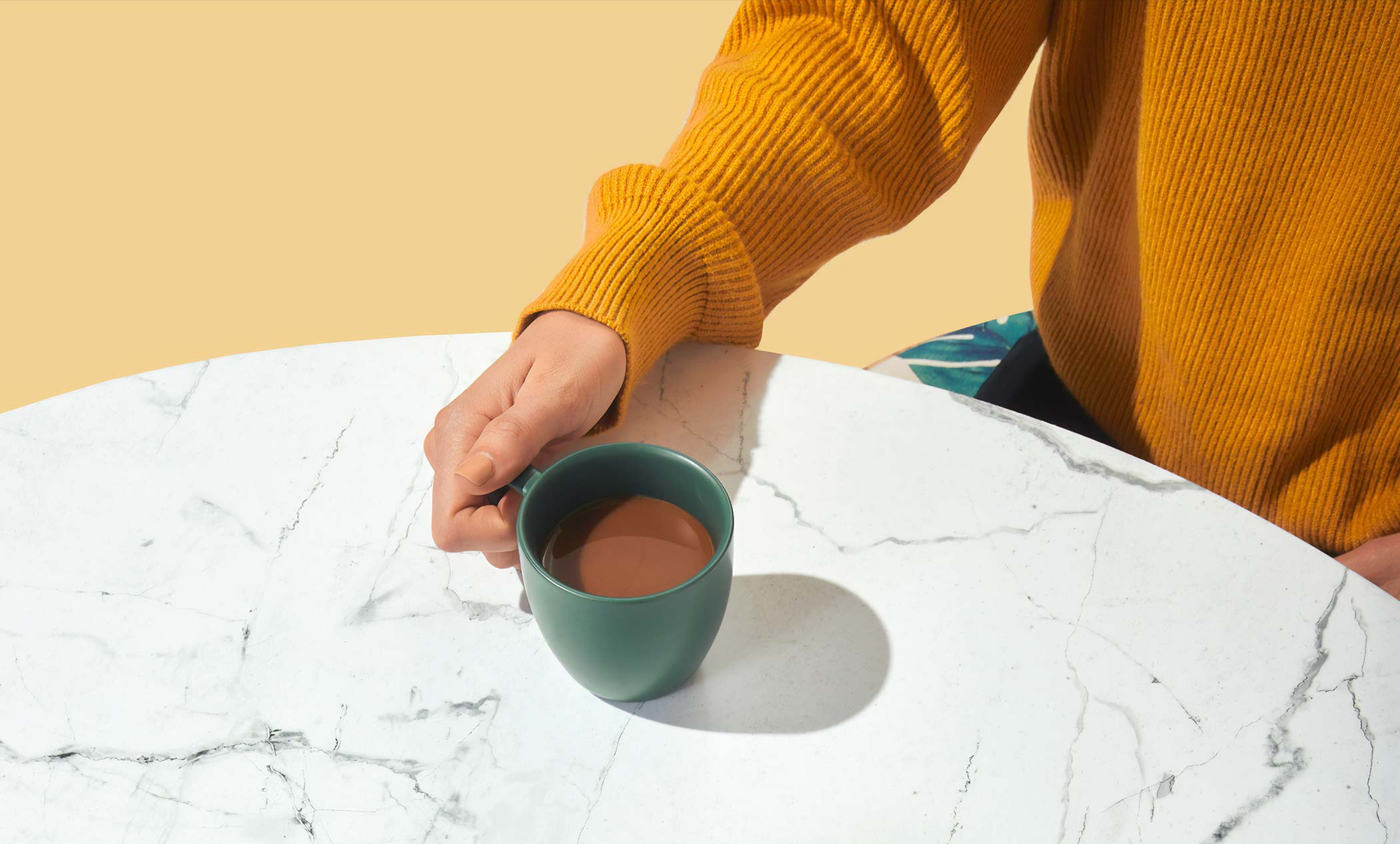 Person Drinking Coffee Person Drinking Coffee